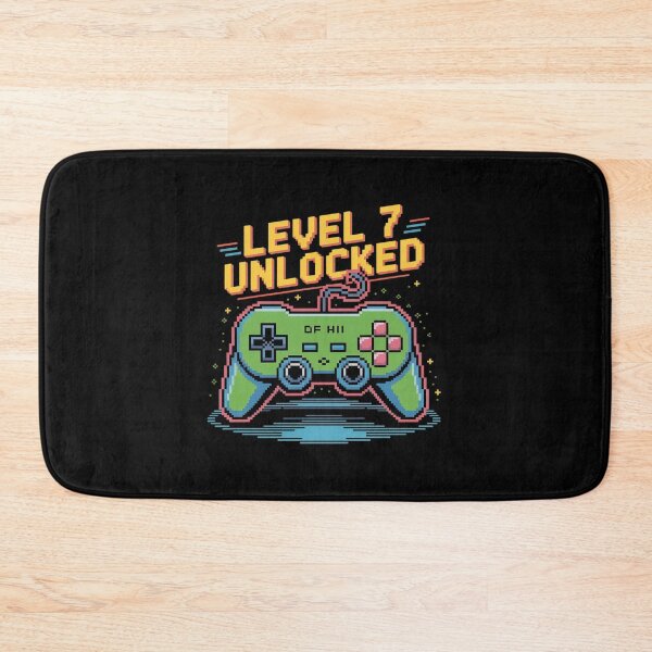 Item preview, Level 7 Unlocked – Birthday Player designed and sold by DrewLeuschke.