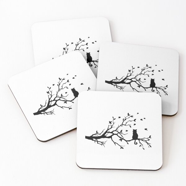 Item preview, Black Cat In a Tree designed and sold by Ashley Hammann.