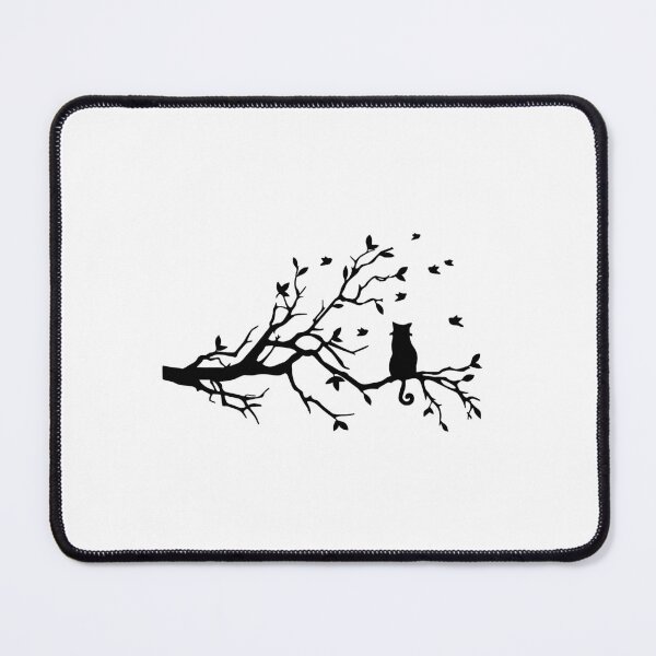 Item preview, Black Cat In a Tree designed and sold by Ashley Hammann.