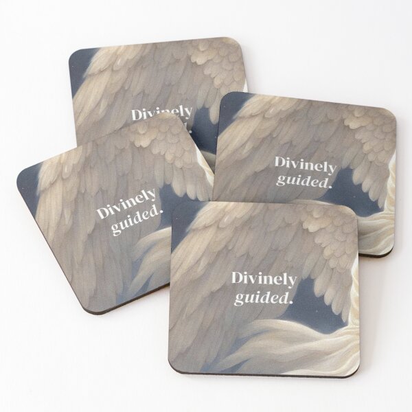 Item preview, Angel Wings Divinely Guided Manifestation Poster designed and sold by Anavrisss.