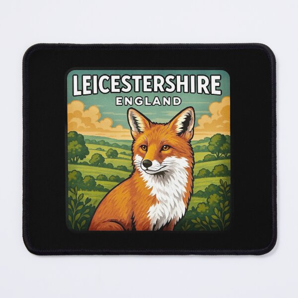 Item preview, Leicestershire, England - Red Fox of the Countryside designed and sold by Myra365Art.