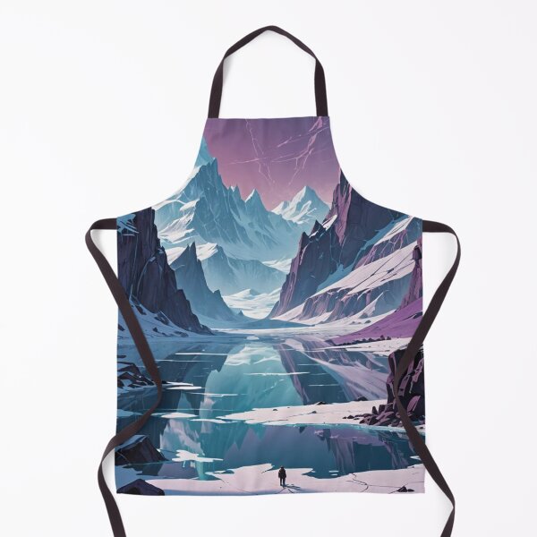 Item preview, Frozen Valley of the Aurora Peaks designed and sold by jrsloa.