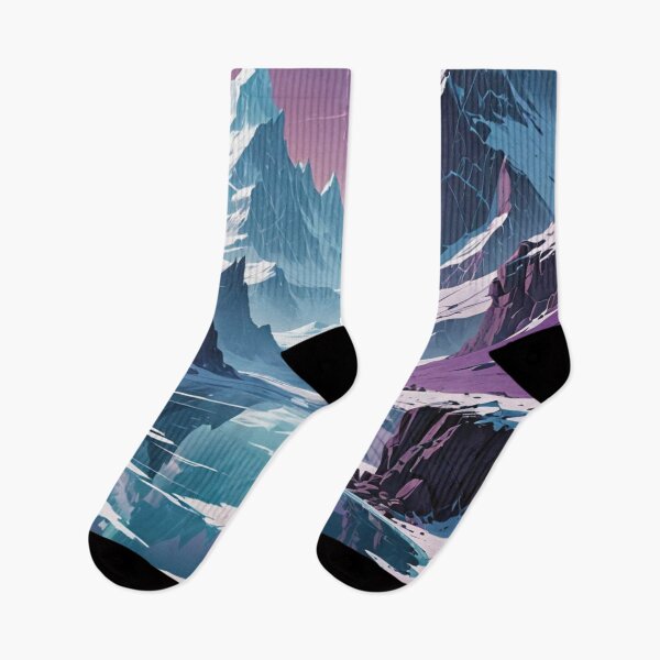 Item preview, Frozen Valley of the Aurora Peaks designed and sold by jrsloa.