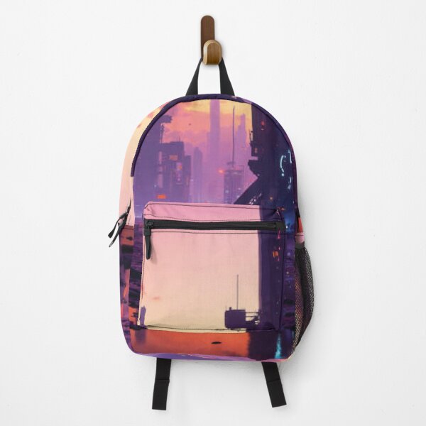 Item preview, Neon Downtown Sunset Reflection designed and sold by jrsloa.
