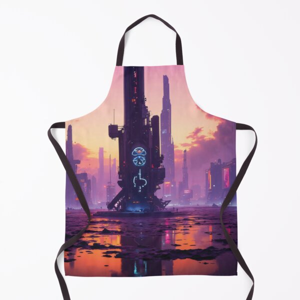 Item preview, Neon Downtown Sunset Reflection designed and sold by jrsloa.