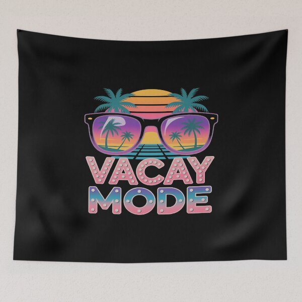 Item preview, Cheerful Vacay Mode Beach designed and sold by ticlitule.