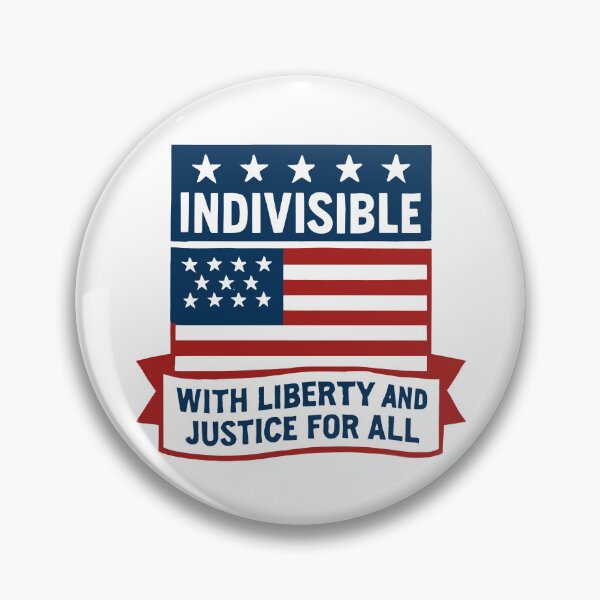 Item preview, Indivisible With Liberty And Justice For All Gear designed and sold by DynamicDesign.
