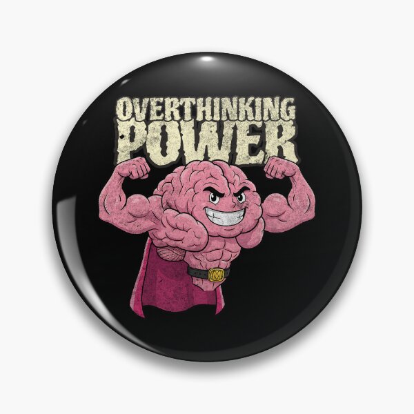 Item preview, Overthinking Power designed and sold by Cool Monkey Designs.