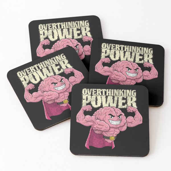 Item preview, Overthinking Power designed and sold by Cool Monkey Designs.