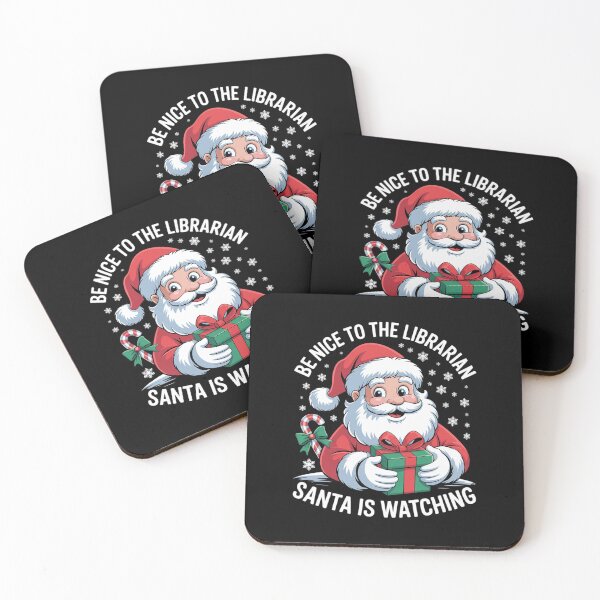 Item preview, Librarian Funny Christmas Xmas Santa designed and sold by FranzFriesen.