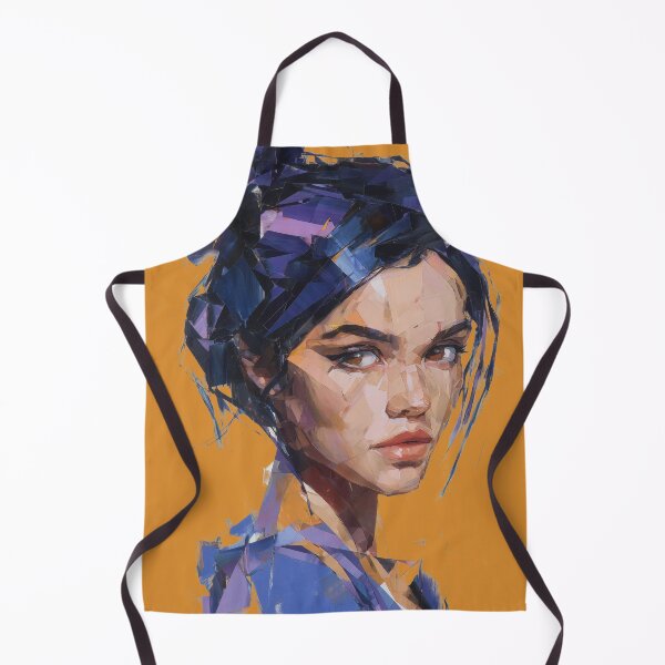 Item preview, Violet Impasto Muse designed and sold by ArgentoArt.