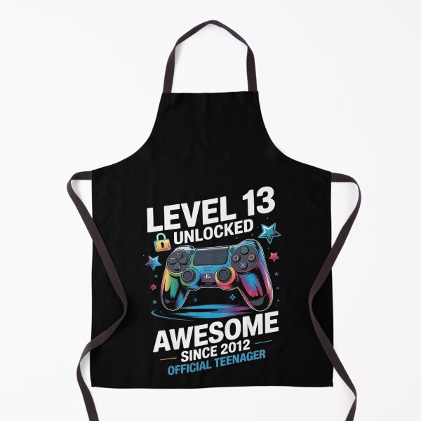 Item preview, Level 13 Unlocked Awesome Since 2012 13th Birthday Gaming designed and sold by khorbiasieno.