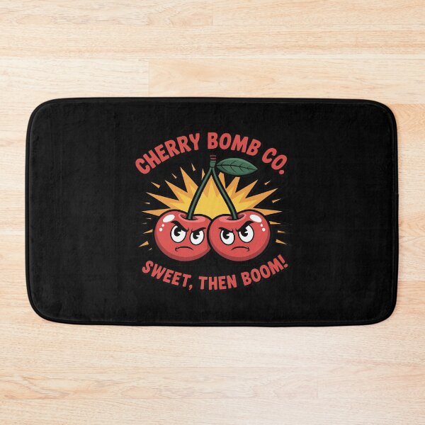 Item preview, Cherry Bomb Co Sweet Then BOOM! Matchbox Fruit Graphic designed and sold by ticlitule.