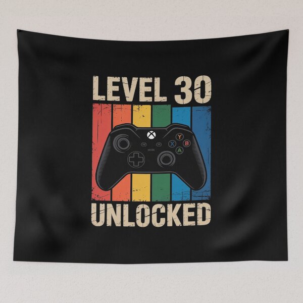 Item preview, Level 30 Unlocked Funny Video Gamer 30th Birthday 1 designed and sold by HaileyRobel.