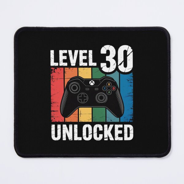 Item preview, Level 30 Unlocked Funny Video Gamer 30th Birthday designed and sold by DrewLeuschke.