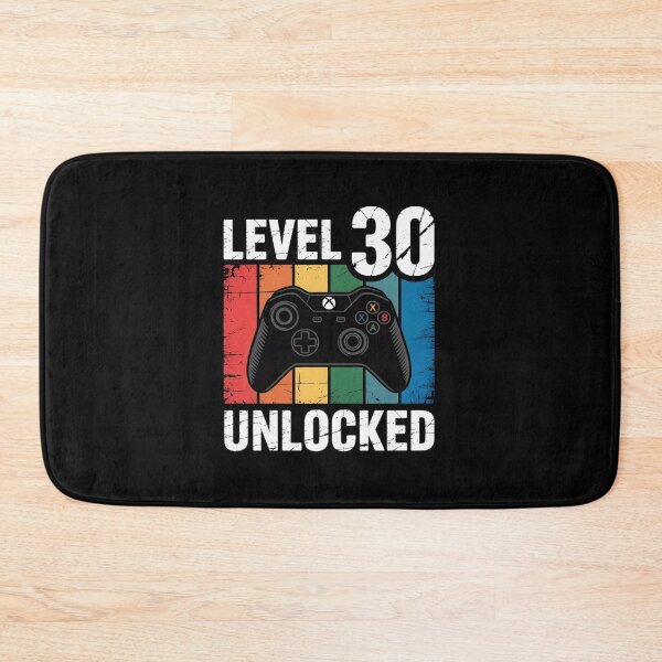 Item preview, Level 30 Unlocked Funny Video Gamer 30th Birthday designed and sold by DrewLeuschke.