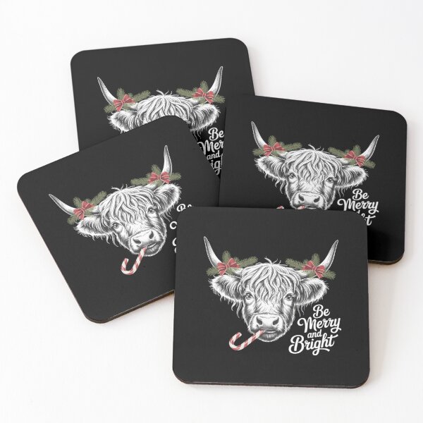 Item preview, Cow Christmas , Merry Christmas Heifers Highland Cow Farm Christmas designed and sold by Bandikonsalez.