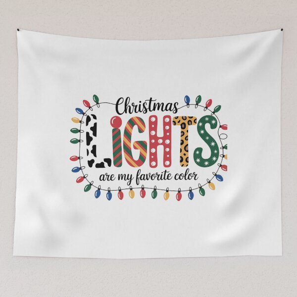 Item preview, Christmas Lights Are My Favorite designed and sold by Bandikonsalez.