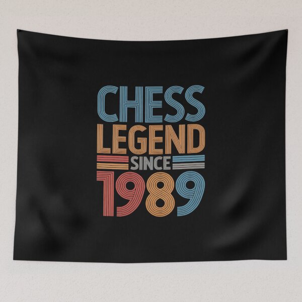 Item preview, Chess Board Legend 1989 Strategy Gaming 36th Birthday Chess designed and sold by ticlitule.
