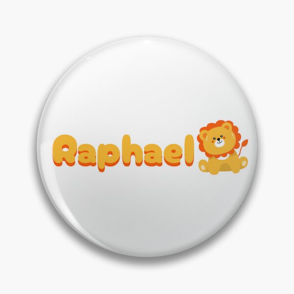 Item preview, Raphael (Lion) Name Sticker designed and sold by pikes84.