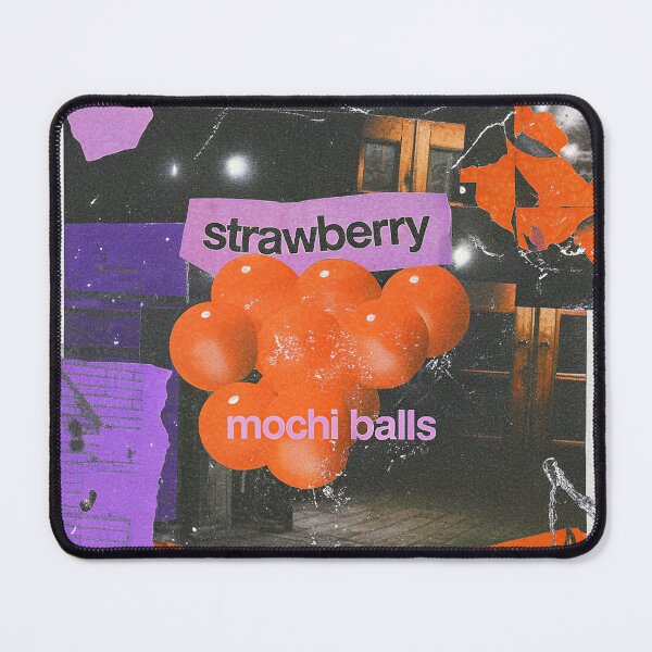 Item preview, Strawberry Mochi Balls – Never Overthink designed and sold by joycrysstudio.
