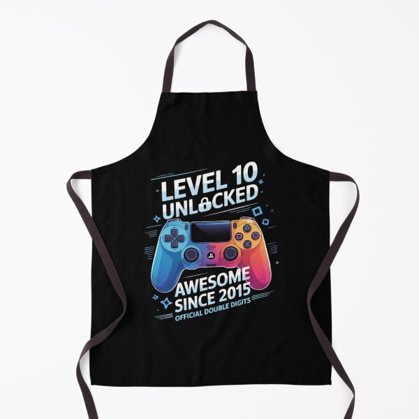 Item preview, Level 10 Unlocked Awesome Since 2015 10th Birthday Gaming 2 designed and sold by marcusry.
