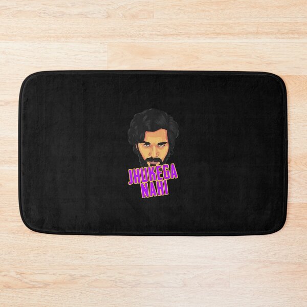 Item preview, Allu Arjun Pushpa Jhukega Nahi Oversized  designed and sold by HappyBoxShop22.
