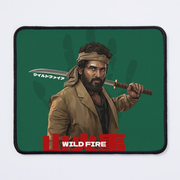 Item preview, Allu Arjun Pushpa Wild Fire Art designed and sold by HappyBoxShop22.