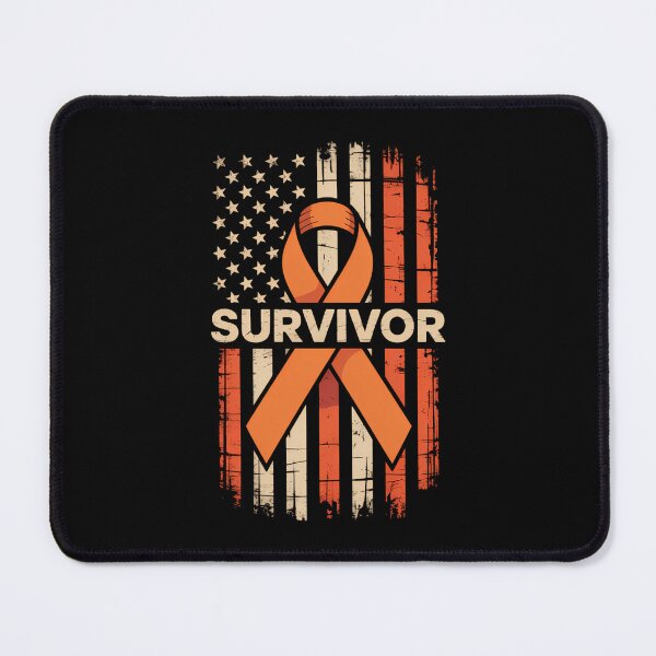 Item preview, Leukemia Survivor Ribbon designed and sold by DoorwayThreads.
