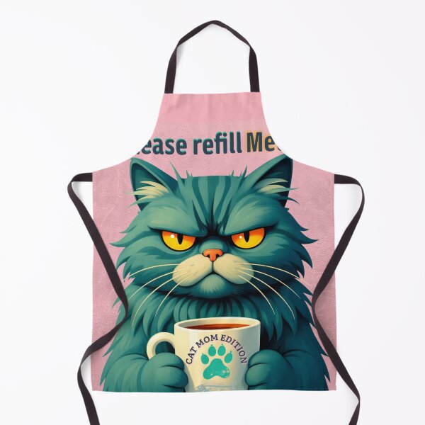 Item preview, Please Refill Meow Cat With Mug designed and sold by OldDogNewDawn.