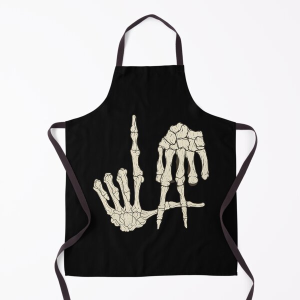 Item preview, LA Hands Skeleton Los Angeles Hand Sign Halloween designed and sold by Moon-Ape.