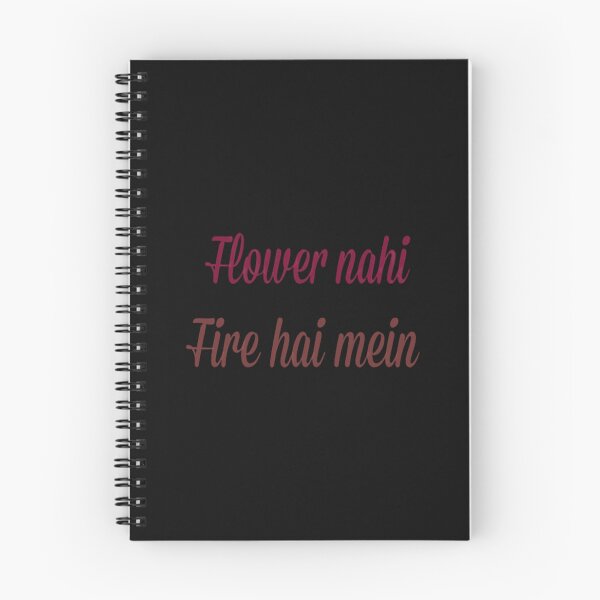 Item preview, Flower nahi, Fire hai mein dialogue designed and sold by HappyBoxShop22.