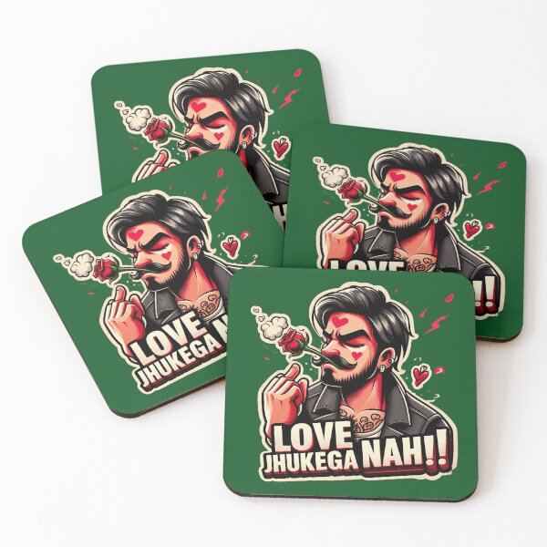 Item preview, Love Jhukega Nahi – Swag Romance  designed and sold by HappyBoxShop22.