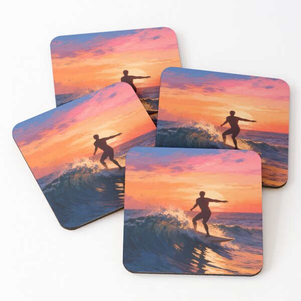 Item preview, Surf en El Salvador | Sunset Ride designed and sold by ElSalvadorArte.