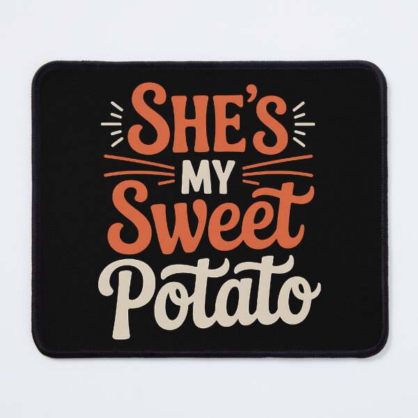Item preview, She's My Sweet Potato I YAM Thanksgiving Couples Matching designed and sold by BakeryDozen.