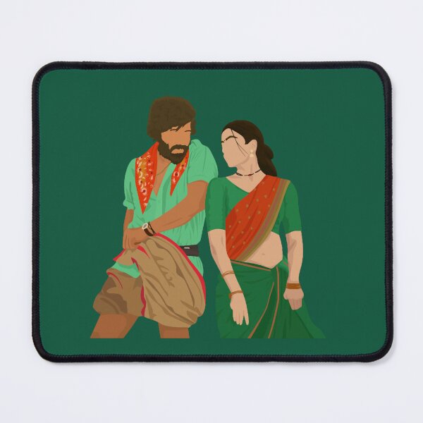Item preview, Pushpa - Allu Arjun &amp_ Rashmika Mandanna designed and sold by HappyBoxShop22.