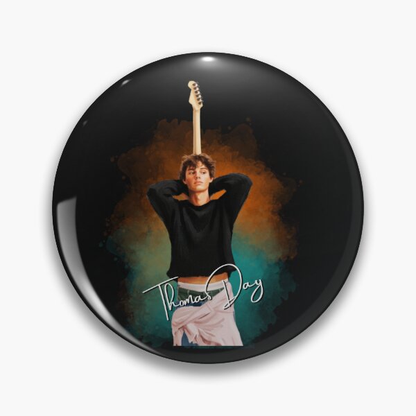 Artikelvorschau, ThomasDay Painted Effect T-Shirt und Aufkleber entworfen und verkauft von DiverseDazzle.