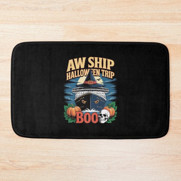 Item preview, Happy Halloween Aw Ship Halloween Trip Spooky Pumpkin Cruise designed and sold by BeetleMalon.