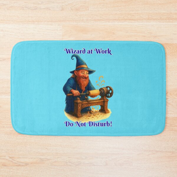 Item preview, Wizard at Work. Do Not Disturb! designed and sold by Brickroad Dsigns.