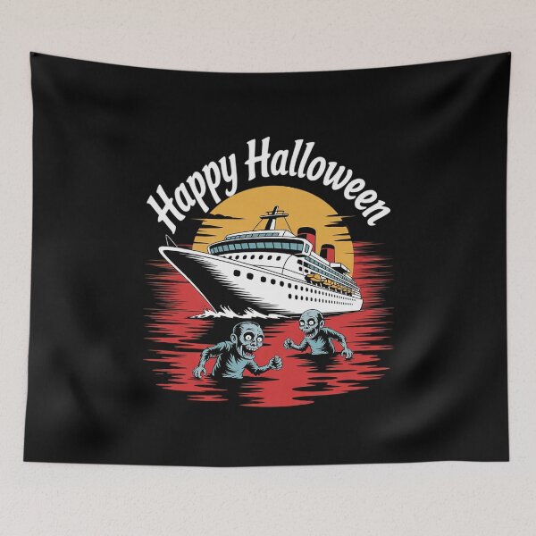 Item preview, Happy Halloween Cruise Lazy Costume Zombie Cruising designed and sold by BeetleMalon.