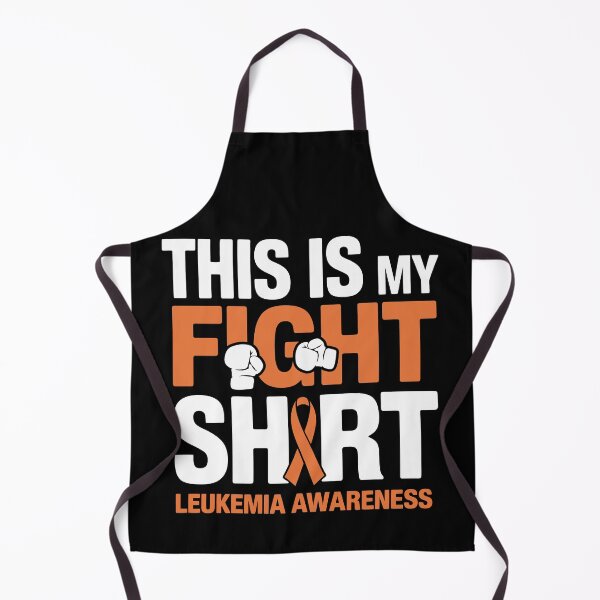 Item preview, This Is My Fight Shirt Retro Orange Ribbon Leukemia Awareness Cancer Support designed and sold by tmerchtrends.