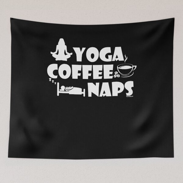 Item preview, Yoga Coffee Naps designed and sold by TomGiantDesigns.