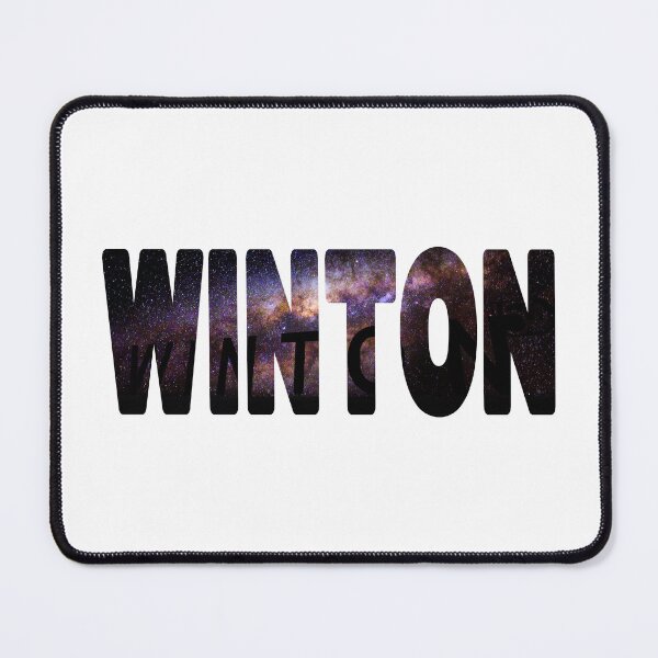 Item preview, WINTON - Sign with Milky Way Outback West Queensland Australia designed and sold by Adam Gormley.