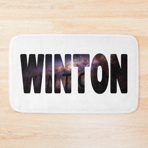 Item preview, WINTON - Sign with Milky Way Outback West Queensland Australia designed and sold by Adam Gormley.