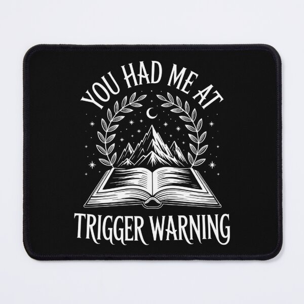 Item preview, Dark Romance Trigger Warning Spicy Book designed and sold by ValerieRodrigue.