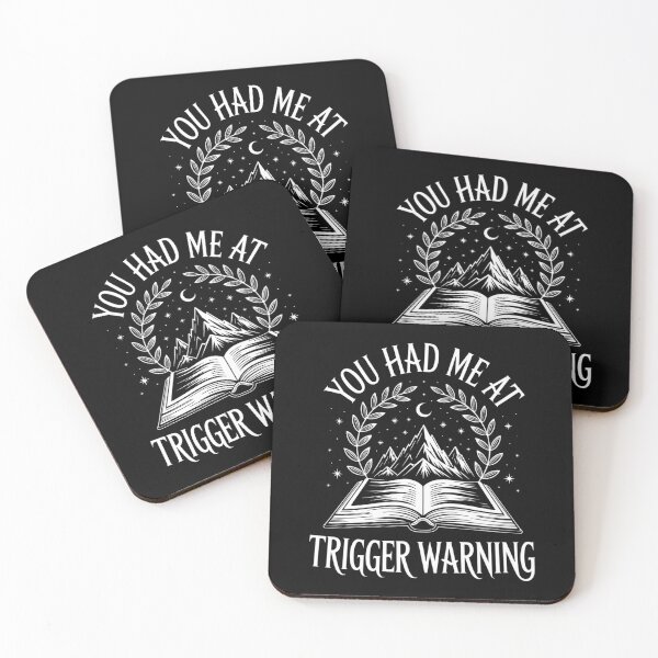 Item preview, Dark Romance Trigger Warning Spicy Book designed and sold by ValerieRodrigue.