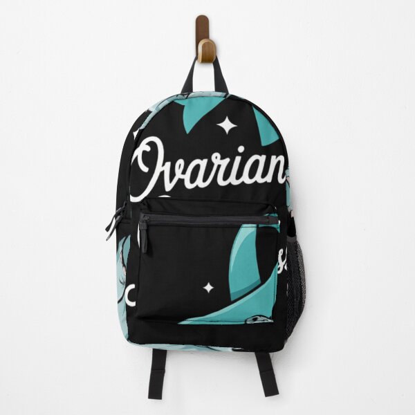 Item preview, Ovarian Cancer Awareness Ribbon Support Squad designed and sold by DoorwayThreads.