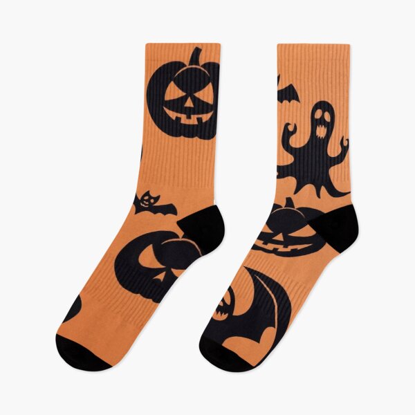 Item preview, Halloween Silhouette Art – Spooky Pumpkins, Ghosts & Bats designed and sold by Cristhian Almanza.