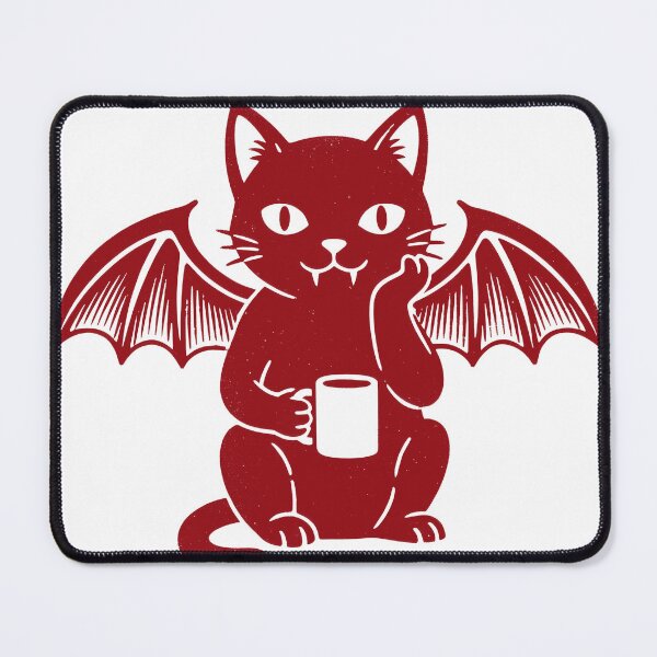 Item preview, Cute Bat Cat Coffee Feline designed and sold by Mass Communication.