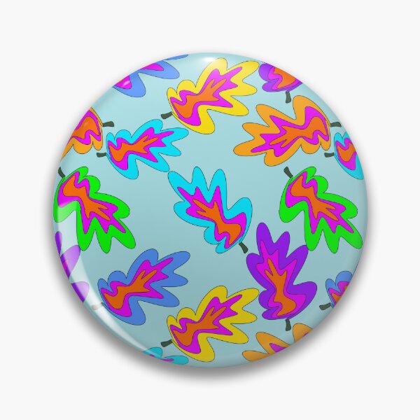 Item preview, Multi-colored seamless screen-printed canvas pattern designed and sold by Toyney.